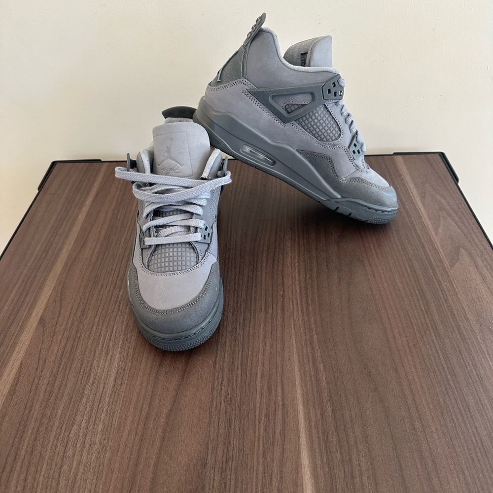 Jordan 4 retro Paris Olympic wet cement boys sz 6.5Y or women’s sz 8